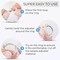 Ring Size Adjuster for Loose Rings - 12 Pack Silicone Ring Sizers in 2 Sizes for Various Band Widths - Invisible Ring Guards for Men and Women by 5 STARS UNITED